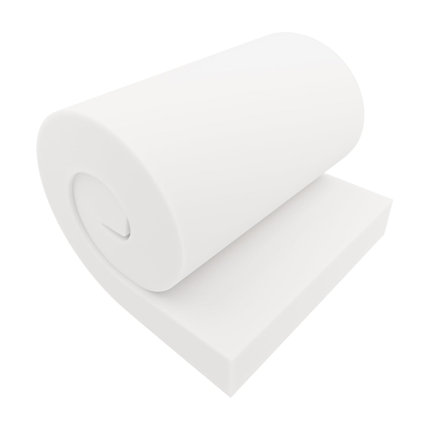 GoTo Foam 2" Height x 24" Width x 72" Length 43ILD (Firm) Upholstery Cushion Made in USA