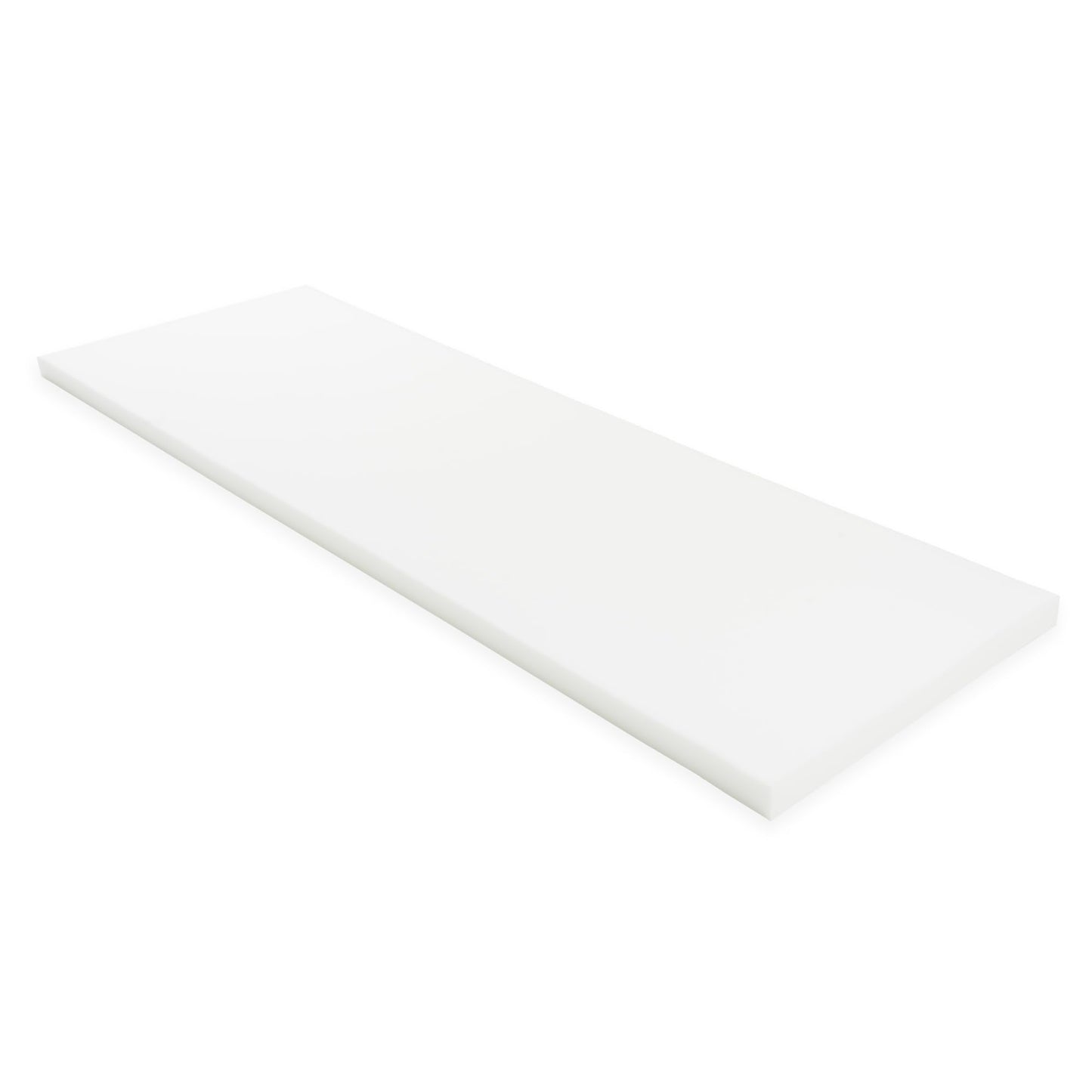 GoTo Foam 2" Height x 24" Width x 72" Length 43ILD (Firm) Upholstery Cushion Made in USA