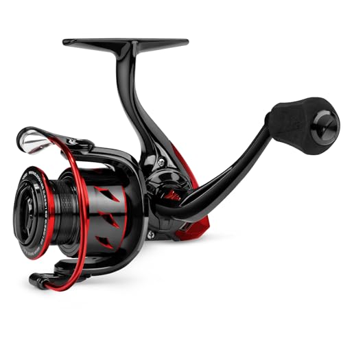KastKing Sharky Spinning Reel – 5.2:1 & 6.2:1 Gear Ratios, Carbon Fiber Drag 33–39.5LB, 10+1 Stainless Bearings, Lightweight Nylitech Body, Oversize Shaft, for Saltwater & Freshwater