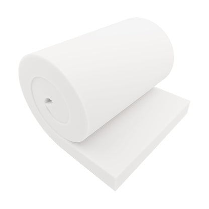GoTo Foam 2" Height x 24" Width x 72" Length 43ILD (Firm) Upholstery Cushion Made in USA