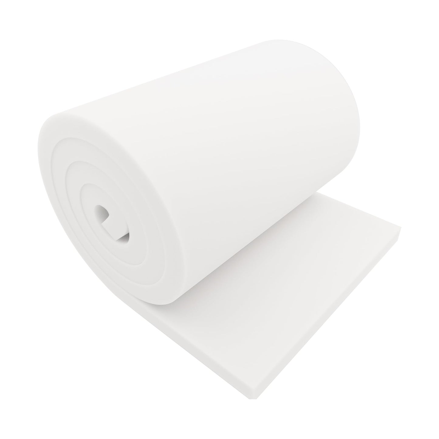 GoTo Foam 2" Height x 24" Width x 72" Length 43ILD (Firm) Upholstery Cushion Made in USA