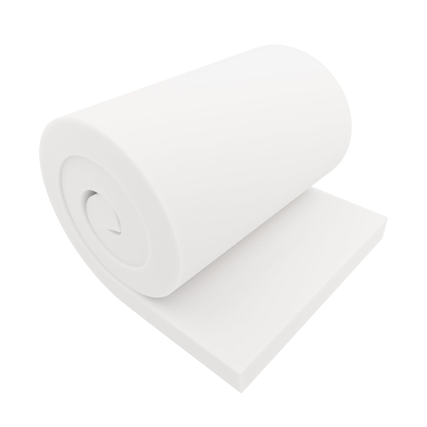 GoTo Foam 2" Height x 24" Width x 72" Length 43ILD (Firm) Upholstery Cushion Made in USA