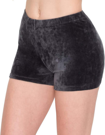 ALWAYS Women Yoga Shorts - Soft Stretch Athletic Running Dance Safety Pants