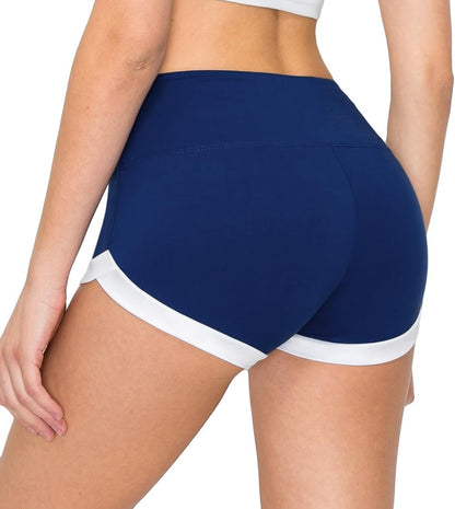 ALWAYS Women Yoga Shorts - Soft Stretch Athletic Running Dance Safety Pants