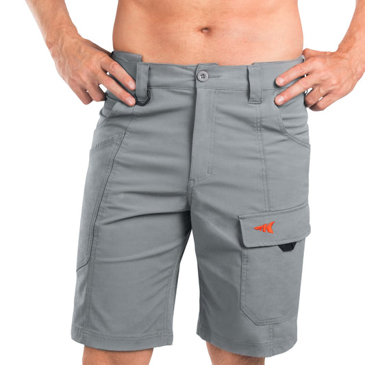 KastKing Rekon Men's Fishing Cargo Shorts, Quick Dry Casual Hiking Shorts for Men, Travel Golf Camping Tactical