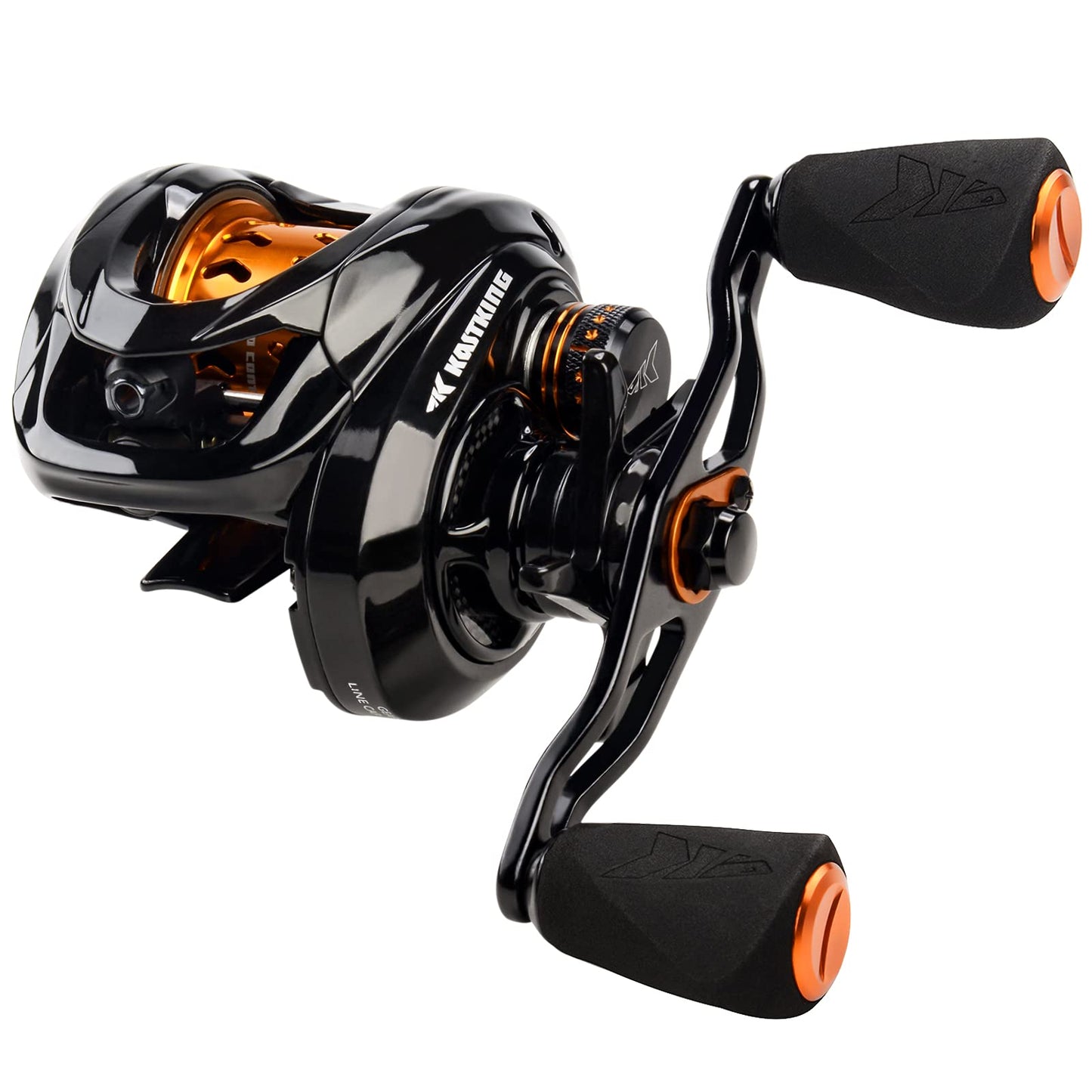 KastKing Zephyr Bait Finesse Baitcasting Reel, Carbon Fiber Fishing Reel - Drag Clicker Version, 7.2:1 Gear Ratio Fishing Reel - 5.6oz Lightweight Bait Finesse System Casting Reel