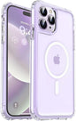 MOCCA Strong Magnetic for iPhone 14 Pro Max Case [Compatible with Magsafe] [10FT Military Grade Protective] Translucent Matte Slim Shockproof Case for iPhone 14 Pro Max 6.7"- Titanium Gray