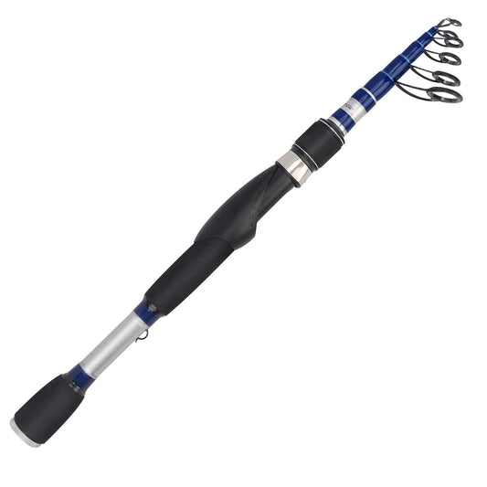 KastKing Compass Telescopic Fishing Rods and Combo, Sensitive Graphite Composite Blank, Easy to Travel, Packs to Just 17" in Length, Stainless Guides and Ceramic Rings, Combos w/ 4+1BB Spinning Reel
