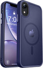 MOCCA Strong Magnetic for iPhone 14 Pro Max Case [Compatible with Magsafe] [10FT Military Grade Protective] Translucent Matte Slim Shockproof Case for iPhone 14 Pro Max 6.7"- Titanium Gray