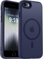 MOCCA Strong Magnetic for iPhone 14 Pro Max Case [Compatible with Magsafe] [10FT Military Grade Protective] Translucent Matte Slim Shockproof Case for iPhone 14 Pro Max 6.7"- Titanium Gray