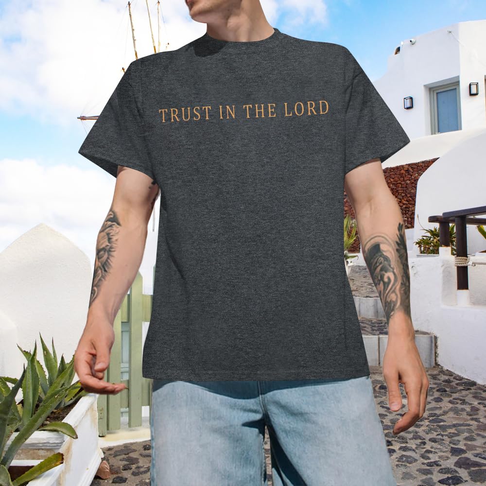 Christian Shirts for Men:Faith Cross Printed T-Shirts Christian Gifts for Men Jesus Shirts Holy Bible Tees
