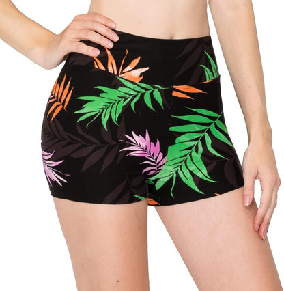ALWAYS Women Yoga Shorts - Soft Stretch Athletic Running Dance Safety Pants