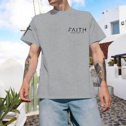 Christian Shirts for Men:Faith Cross Printed T-Shirts Christian Gifts for Men Jesus Shirts Holy Bible Tees