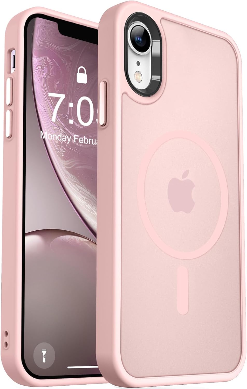 MOCCA Strong Magnetic for iPhone 14 Pro Max Case [Compatible with Magsafe] [10FT Military Grade Protective] Translucent Matte Slim Shockproof Case for iPhone 14 Pro Max 6.7"- Titanium Gray