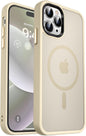 MOCCA Strong Magnetic for iPhone 14 Pro Max Case [Compatible with Magsafe] [10FT Military Grade Protective] Translucent Matte Slim Shockproof Case for iPhone 14 Pro Max 6.7"- Titanium Gray