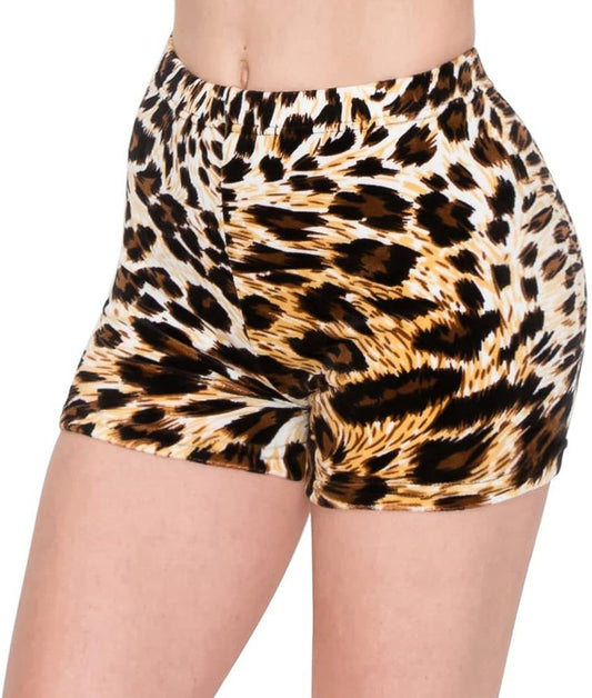 ALWAYS Women Yoga Shorts - Soft Stretch Athletic Running Dance Safety Pants