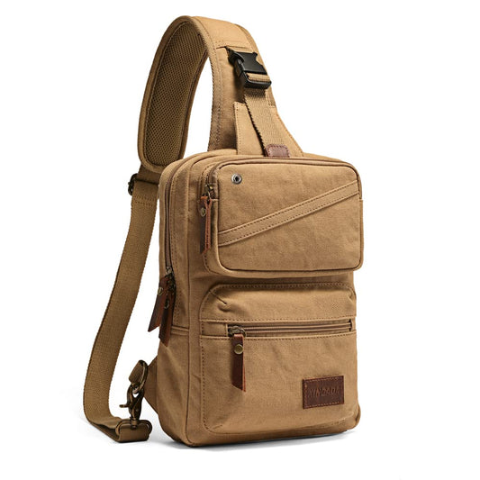 XINCADA Sling Bag Man Purse Crossbody Bags Small Shoulder Backpack Travel Bag Chest Pack Messenger Bag for Men and Women