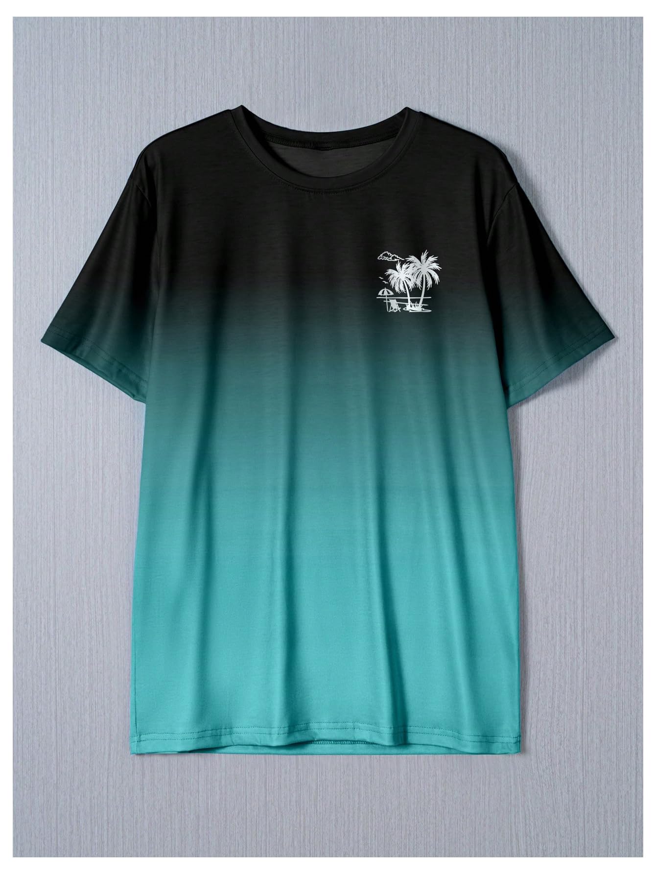 SOLY HUX Men's Short Sleeve Graphic Tees Summer Crewneck Top Shirt Beach Vacation T-Shirts