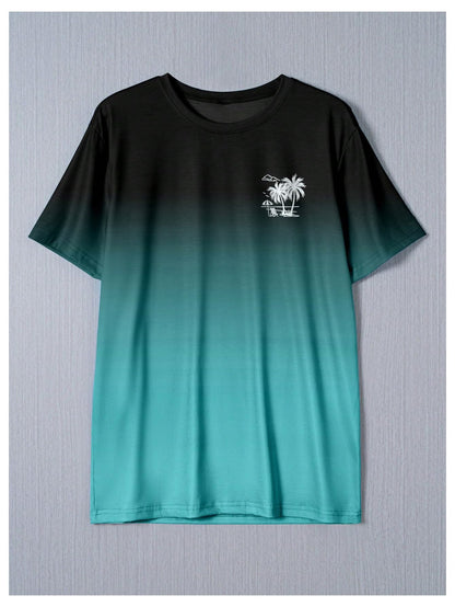 SOLY HUX Men's Short Sleeve Graphic Tees Summer Crewneck Top Shirt Beach Vacation T-Shirts