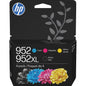 HP 952 Cyan, Magenta, Yellow Ink Cartridges (3-Pack) | Works with Printer Series: OfficeJet 8702, OfficeJet Pro 7720, 7740, 8210, 8710, 8720, 8730, 8740 | Eligible for Instant Ink | N9K27AN