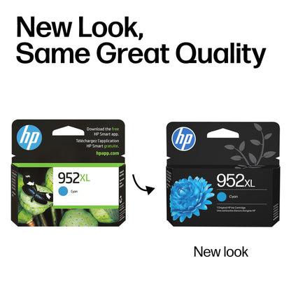 HP 952XL Black High-Yield Ink Cartridge Printers | Works OfficeJet 8702 OfficeJet Pro 7720, 7740, 8210, 8216, 8710, 8715, 8720, 8725, 8730, 8740 | Eligible for Instant Ink | F6U19AN
