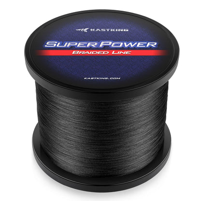 KastKing SuperPower Braided Fishing Line - Abrasion Resistant Braided Lines – Incredible Superline – Zero Stretch – Smaller Diameter – A Must-Have!