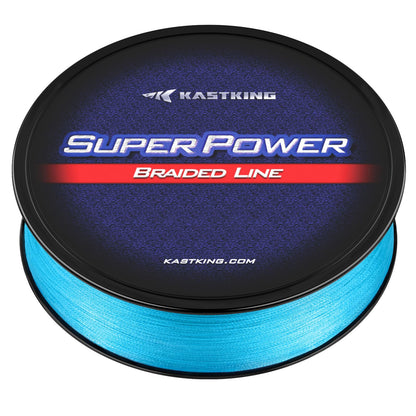 KastKing SuperPower Braided Fishing Line - Abrasion Resistant Braided Lines – Incredible Superline – Zero Stretch – Smaller Diameter – A Must-Have!
