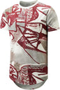 YININF Mens Hipster Hip Hop Short Sleeve Print T-Shirt Shirts Men