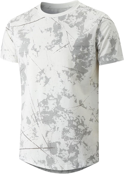 YININF Mens Hipster Hip Hop Short Sleeve Print T-Shirt Shirts Men