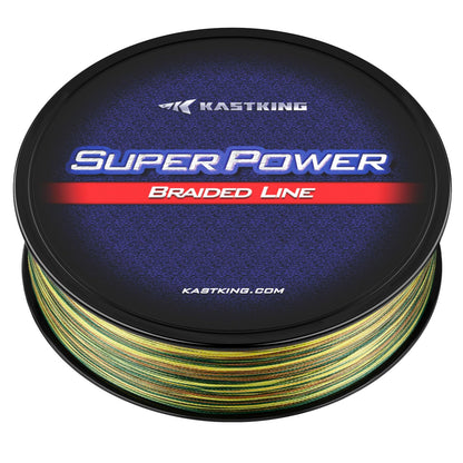 KastKing SuperPower Braided Fishing Line - Abrasion Resistant Braided Lines – Incredible Superline – Zero Stretch – Smaller Diameter – A Must-Have!