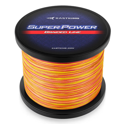 KastKing SuperPower Braided Fishing Line - Abrasion Resistant Braided Lines – Incredible Superline – Zero Stretch – Smaller Diameter – A Must-Have!