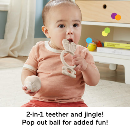 Fisher-Price Baby Toys Taco Tuesday Set, 3 Pretend Food Rattle & Sensory Activities for Newborns Ages 3+ Months