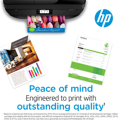 HP 952 Cyan, Magenta, Yellow Ink Cartridges (3-Pack) | Works with Printer Series: OfficeJet 8702, OfficeJet Pro 7720, 7740, 8210, 8710, 8720, 8730, 8740 | Eligible for Instant Ink | N9K27AN