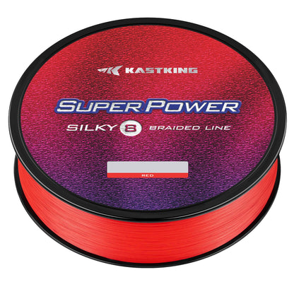KastKing SuperPower Braided Fishing Line - Abrasion Resistant Braided Lines – Incredible Superline – Zero Stretch – Smaller Diameter – A Must-Have!
