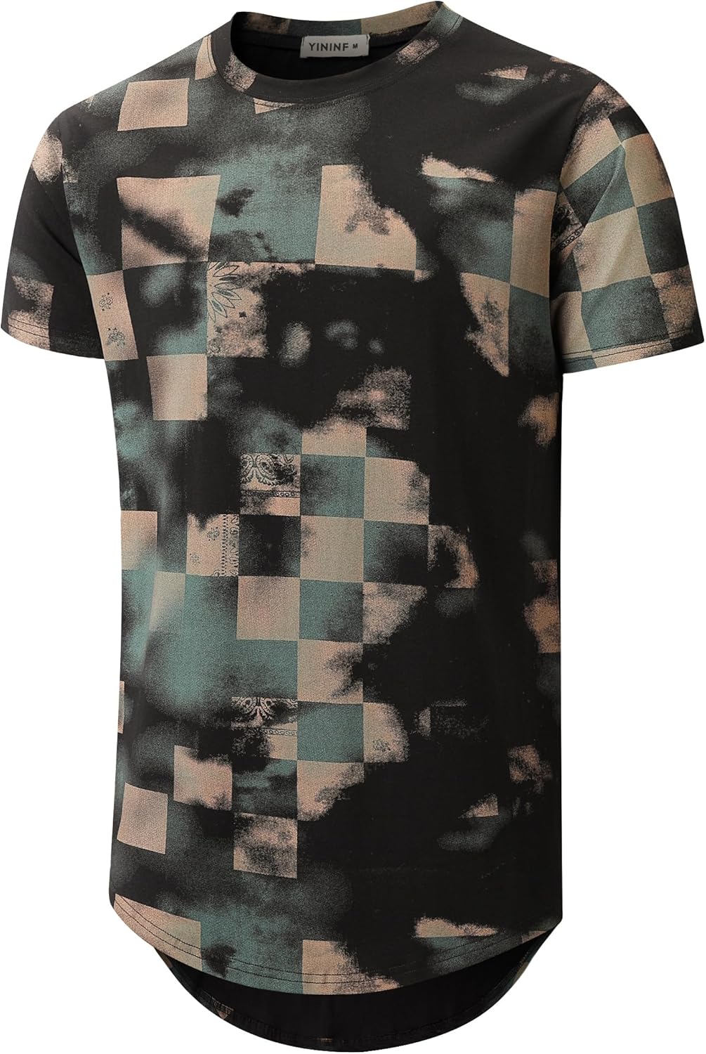 YININF Mens Hipster Hip Hop Short Sleeve Print T-Shirt Shirts Men