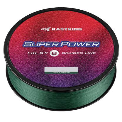KastKing SuperPower Braided Fishing Line - Abrasion Resistant Braided Lines – Incredible Superline – Zero Stretch – Smaller Diameter – A Must-Have!