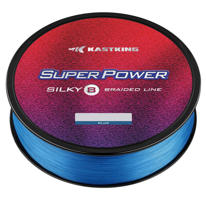KastKing SuperPower Braided Fishing Line - Abrasion Resistant Braided Lines – Incredible Superline – Zero Stretch – Smaller Diameter – A Must-Have!