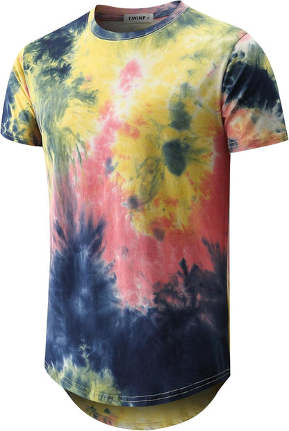 YININF Mens Hipster Hip Hop Short Sleeve Print T-Shirt Shirts Men