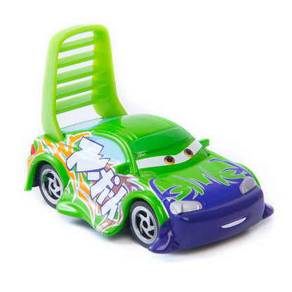 Cars Disney Pixar Cars Lightning McQueen Mater Jackson Storm The King Mater 1:55 Metal Alloy Car Toy Model Toys Children Gifts