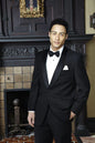 "London" Black Tuxedo Jacket